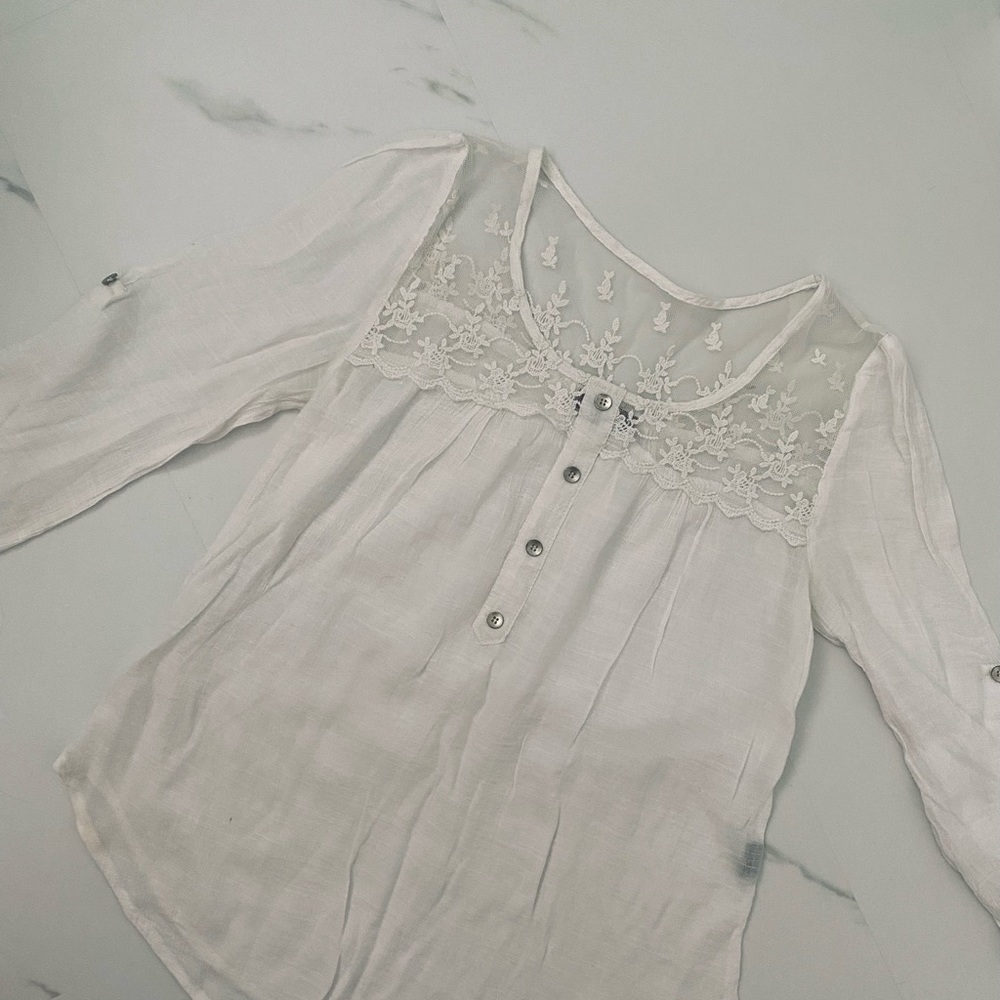 Lace Shirt Small